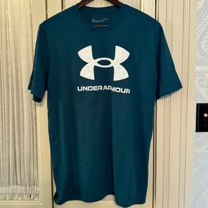Under Armour Men's Teal Short Sleeve Shirt